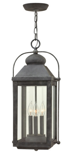 Anchorage LED Hanging Lantern in Aged Zinc (13|1852DZ-LL)