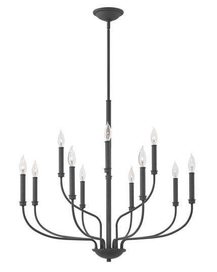 Alister LED Chandelier in Buckeye Bronze (13|3078KZ)