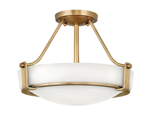 Hathaway LED Foyer Pendant in Heritage Brass (13|3220HB)