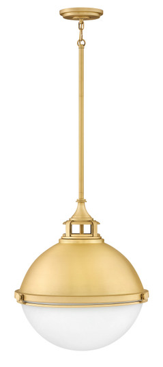 Fletcher LED Pendant in Satin Brass (13|4835SA)