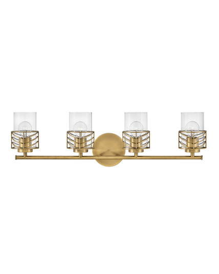 Della LED Vanity in Lacquered Brass (13|50264LCB)