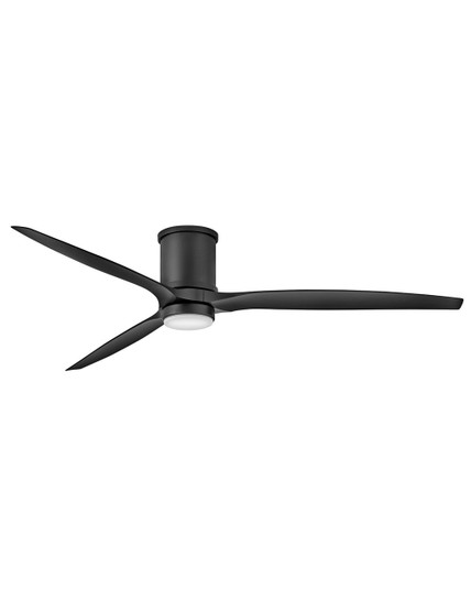 Hover Flush 72''Ceiling Fan in Matte Black (13|900872FMB-LWD)