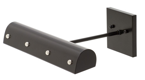 Classic Traditional LED Picture Light in Black w/Polished Nickel (30|DTBLEDZ14-BLK/PN) Classic Traditional LED Picture Light in Black w/Polished Nickel (30|DTBLEDZ14-BLK/PN)