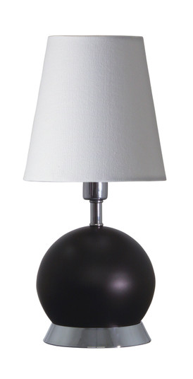 Geo One Light Table Lamp in Black Matte w/Chrome (30|GEO110)