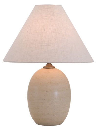 Scatchard One Light Table Lamp in Oatmeal (30|GS140-OT)