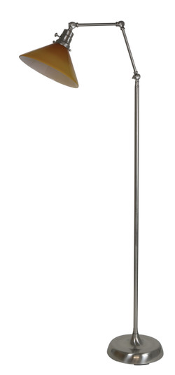 Otis One Light Floor Lamp in Satin Nickel (30|OT600-SN-AM)