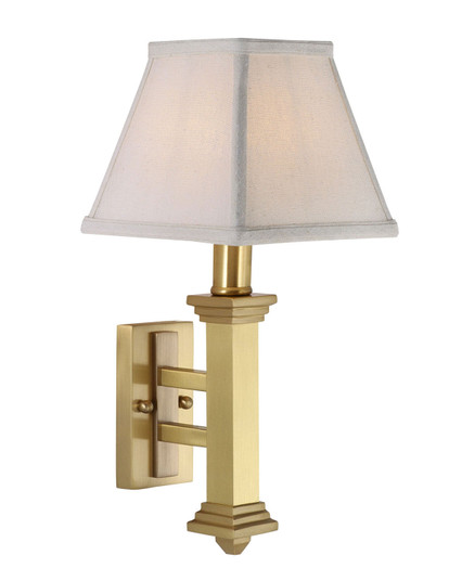Decorative Wall Lamp One Light Wall Sconce in Satin Brass (30|WL609-SB)