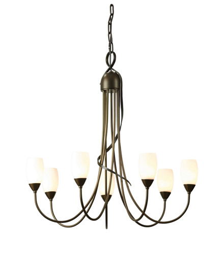 Flora Seven Light Chandelier in Vintage Platinum (39|103049-SKT-82-GG0444)