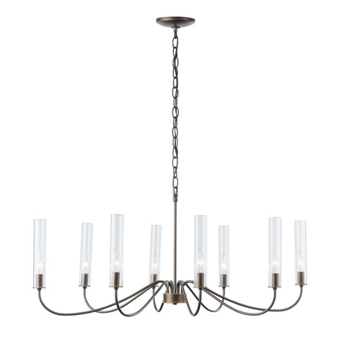 Grace Eight Light Chandelier in Bronze (39|105050-SKT-05-BR-ZM0611)