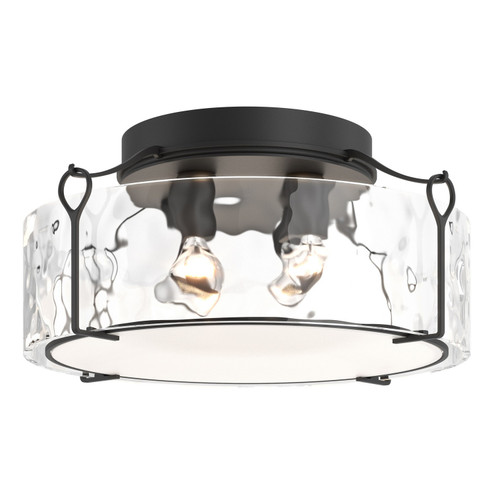 Bow Four Light Semi-Flush Mount in Black (39|121145-SKT-10-LL0216)