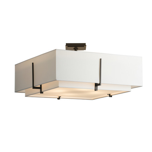 Exos Four Light Semi-Flush Mount in Vintage Platinum (39|126513-SKT-82-SF2012-SF2401)