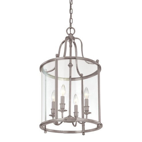 Mansfield Four Light Lantern in Antique Nickel (70|1315-AN)