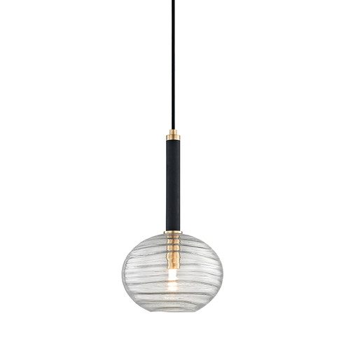 Breton LED Pendant in Aged Brass (70|2410-AGB)