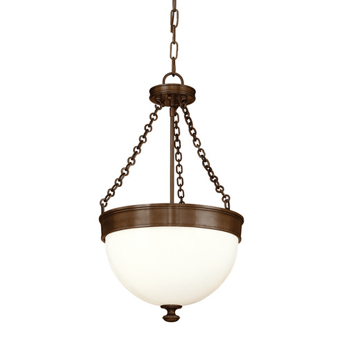 Barrington Three Light Pendant in Historic Bronze (70|324-HB)