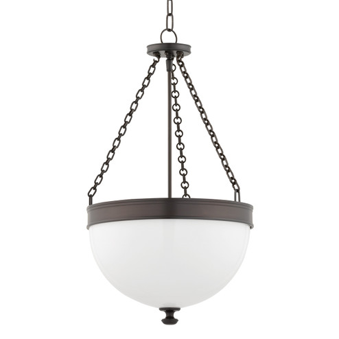 Barrington Three Light Pendant in Historic Bronze (70|327-HB)