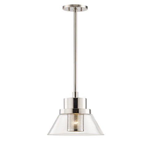 Paoli One Light Pendant in Polished Nickel (70|4031-PN)