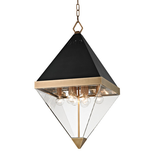 Coltrane Eight Light Pendant in Aged Brass (70|4515-AGB)