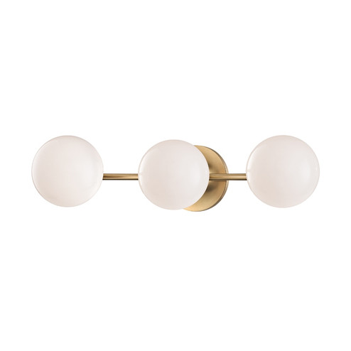 Fleming LED Bath Bracket in Aged Brass (70|4743-AGB)