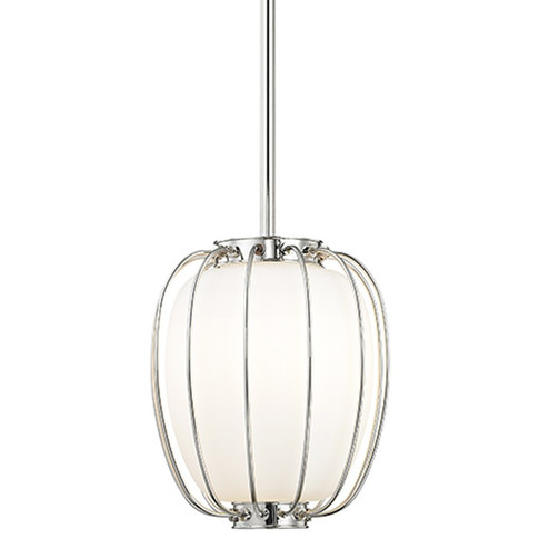Ephron One Light Pendant in Polished Nickel (70|5110-PN)
