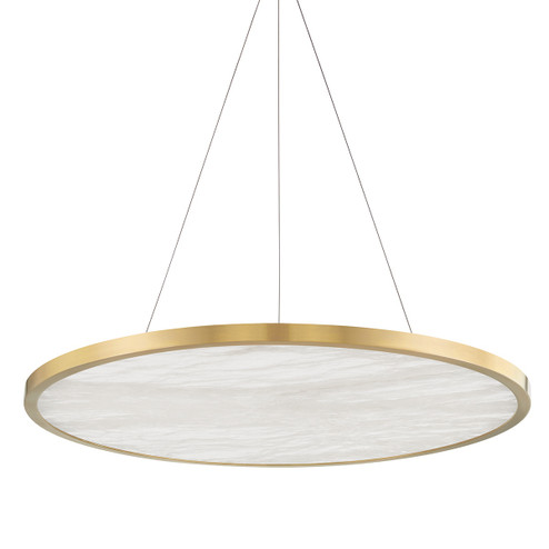 Eastport LED Chandelier in Aged Brass (70|6336-AGB)