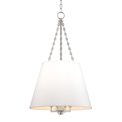 Burdett Eight Light Pendant in Polished Nickel (70|6422-PN)