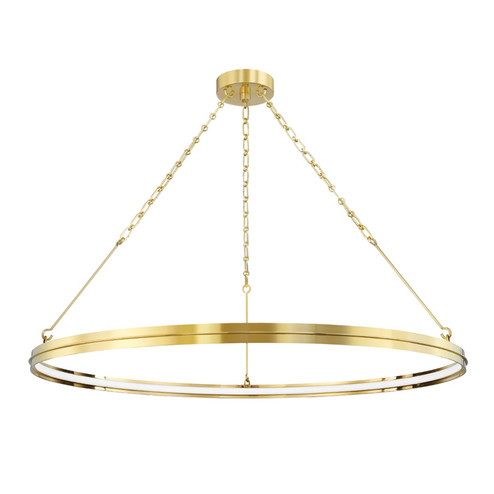 Rosendale LED Chandelier in Aged Brass (70|7142-AGB)