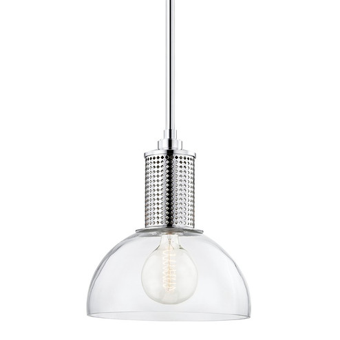 Halcyon One Light Pendant in Polished Nickel (70|7214-PN)