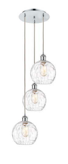 Ballston Three Light Pendant in Polished Chrome (405|113B-3P-PC-G1215-8)