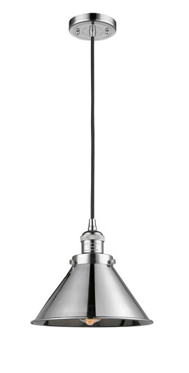 Franklin Restoration LED Mini Pendant in Polished Chrome (405|201C-PC-M10-PC-LED)