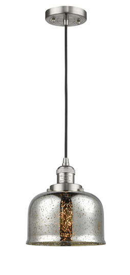 Franklin Restoration One Light Mini Pendant in Brushed Satin Nickel (405|201C-SN-G78)