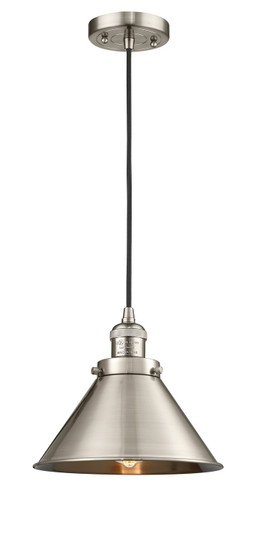 Franklin Restoration LED Mini Pendant in Brushed Satin Nickel (405|201C-SN-M10-SN-LED)