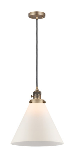 Franklin Restoration LED Pendant in Brushed Brass (405|201CSW-BB-G41-L-LED)