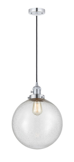 Franklin Restoration LED Mini Pendant in Polished Chrome (405|201CSW-PC-G204-12-LED)