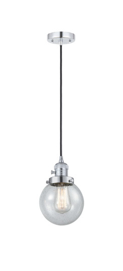 Franklin Restoration LED Mini Pendant in Polished Chrome (405|201CSW-PC-G204-6-LED)