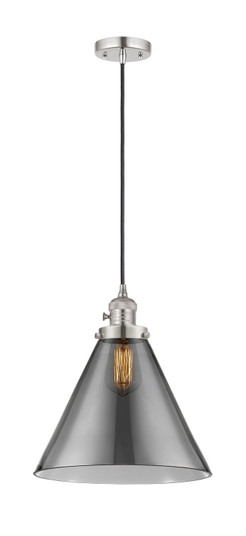 Franklin Restoration LED Mini Pendant in Polished Nickel (405|201CSW-PN-G43-L-LED)