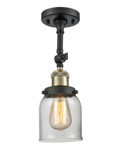 Franklin Restoration LED Semi-Flush Mount in Black Antique Brass (405|201F-BAB-G52-LED)
