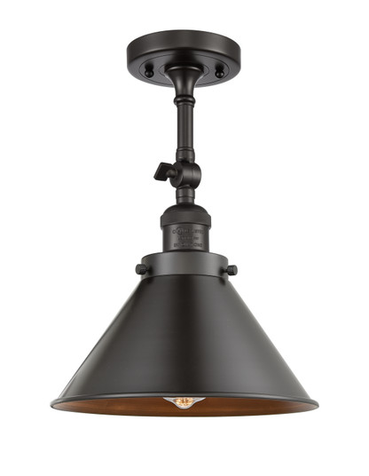 Franklin Restoration One Light Semi-Flush Mount in Oil Rubbed Bronze (405|201F-OB-M10-OB)