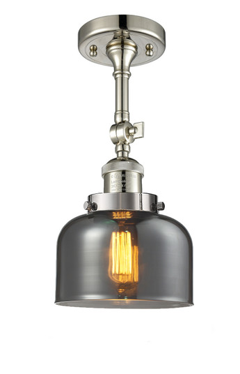 Franklin Restoration One Light Semi-Flush Mount in Polished Nickel (405|201F-PN-G73)