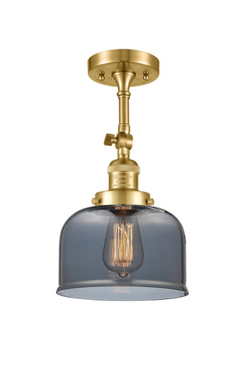 Franklin Restoration One Light Semi-Flush Mount in Satin Gold (405|201F-SG-G73)