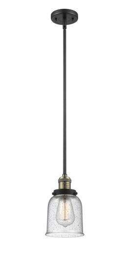 Franklin Restoration One Light Mini Pendant in Black Antique Brass (405|201S-BAB-G54)