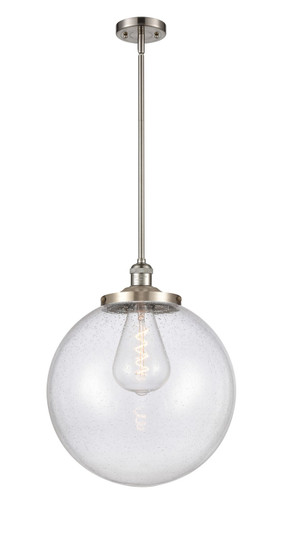 Franklin Restoration LED Pendant in Brushed Brass (405|201S-BB-G201-16-LED)