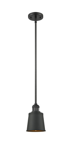 Franklin Restoration LED Mini Pendant in Matte Black (405|201S-BK-M9-BK-LED)