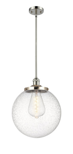 Franklin Restoration One Light Pendant in Polished Nickel (405|201S-PN-G204-14)