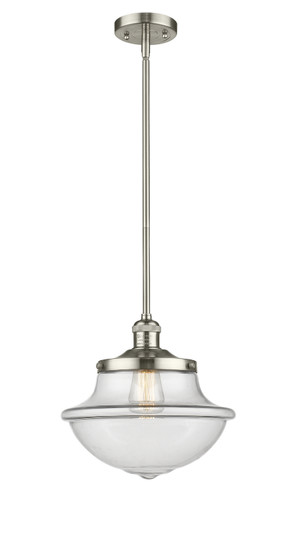 Franklin Restoration One Light Mini Pendant in Polished Nickel (405|201S-PN-G542)