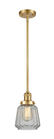 Franklin Restoration LED Mini Pendant in Satin Gold (405|201S-SG-G142-LED)