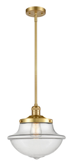 Franklin Restoration LED Mini Pendant in Satin Gold (405|201S-SG-G542-LED)