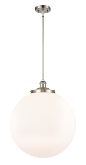 Franklin Restoration One Light Pendant in Brushed Satin Nickel (405|201S-SN-G201-18)