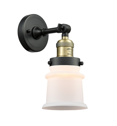 Franklin Restoration LED Wall Sconce in Black Antique Brass (405|203-BAB-G181S-LED)