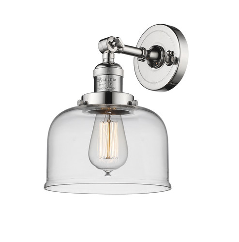 Franklin Restoration LED Wall Sconce in Polished Nickel (405|203-PN-G72-LED)