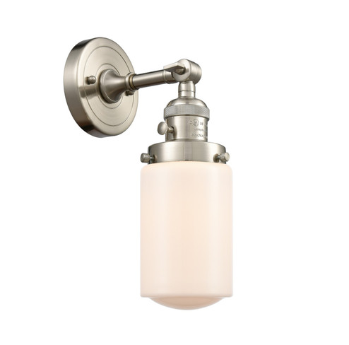 Franklin Restoration LED Wall Sconce in Brushed Satin Nickel (405|203SW-SN-G311-LED)